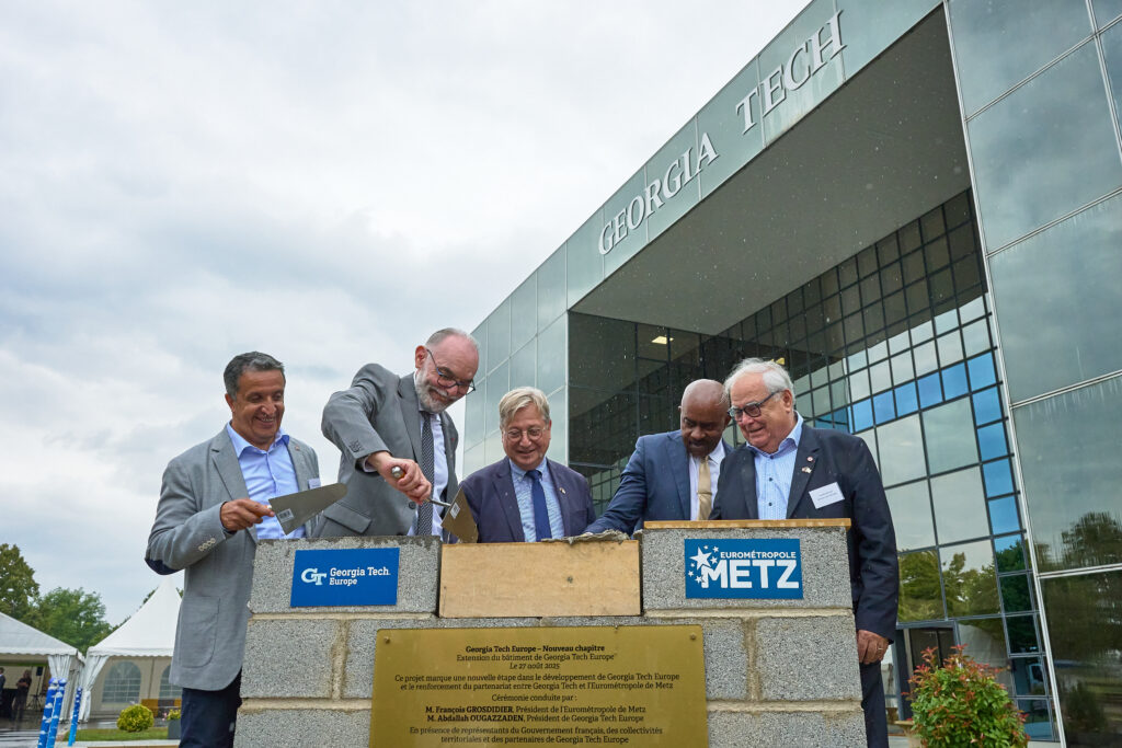 Georgia Tech Europe in Metz - Groundbreaking Cerenomy for Transatlantic Innovation
